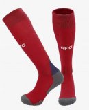 2024 Arsenal Football Club red soccer socks home