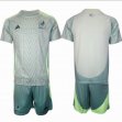 2024-2025 Mexico team gray soccer jersey away