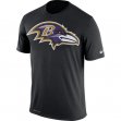 Professional customized nike Baltimore Ravens T-Shirts gray