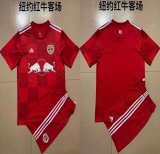 2022-2023 New York Red Bulls club red soccer jerseys away