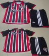 2023-2024 Sao Paulo FC club red black socer jerseys away