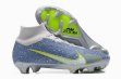 2023 Nike Air Zoom Mercurial Superfly IX Elite FG gray blue green soccer shoes
