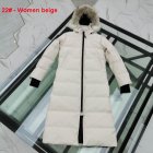 Women Canada Goose Down Chilliwack Bomber Hooded Warm Coat Fur Windbreaker parka 22-beige