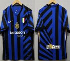 2024-2025 Inter Milan club thailand version blue black soccer jerseys home-QQ