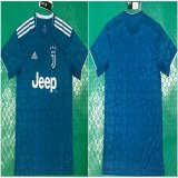 2019-2020 Juventus thailand version blue soccer jersey away