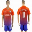 2016-2017 Manchester city club KOLAROV #11 orange soccer jersey away