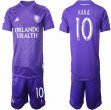2019-2020 Orlando City club #10 KAKA purple soccer jersey home