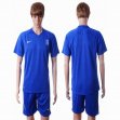 2016-2017 Greece team blue soccer jersey away