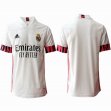 2020-2021 Real Madrid Thailand version white soccer uniforms home