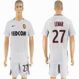 2016-2017 Monaco club LEMAR #27 white soccer jerseys away