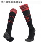 2022 Manchester United Club black kid soccer socks