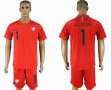 2018 World cup Poland #1 SZCZESNY red goalkeeper soccer jersey