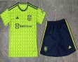 2022-2023 Manchester United club green soccer jerseys away