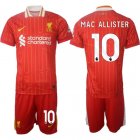 2024-2025 Liverpool club #10 MAC ALLISTER red soccer jerseys home