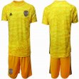 2020-2021 Russia yellow goalkeeper soccer jerseys
