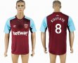 2017-2018 West ham #8 KOUYATE Thailand version red soccer jersey home