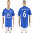 2016-2017 Everton FC club #6 JAGIELKA #6 blue soccer jersey home