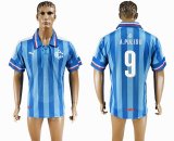 2016-2017 Guadalajara thailand version #9 A.PULIDO skyblue soccer jersey away