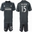 2018-2019 Atlanta United FC #15 VILLALBA black soccer jersey