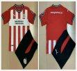 2020-2021 PSV Eindhoven club red white black soccer jerseys home
