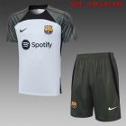 2023-2024 Barcelona club light gray soccer Training clothes D921