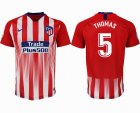 2018-2019 Atletico Madrid thailand version #5 THOMAS red soccer jersey home