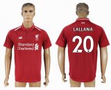 2018-2019 Liverpool Thailand version #20 LALLANA red soccer jersey