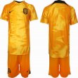 2022 World Cup Netherlands team orange soccer jerseys home