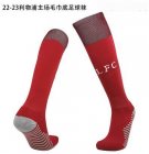 2022 Liverpool Club red soccer socks