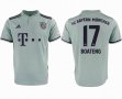 2018-2019 Bayern Munich #17 BOATENG thailand version gray soccer jersey away