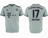 2018-2019 Bayern Munich #17 BOATENG thailand version gray soccer jersey away