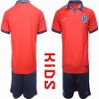 2022 World Cup England red kid soccer jerseys away