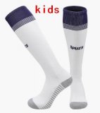 2024 Tottenham Hotspur Club white kid soccer socks home