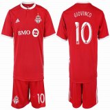 2018-2019 Toronto FC #10 GIOVINCO red soccer jerseys home