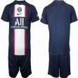 2022-2023 Paris Saint-Germain club blue soccer jerseys home