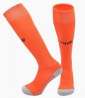 2024 Netherlands team orange kid soccer socks home