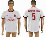 2017-2018 AC Milan #5 BONAVENTURA thailand version white soccer jersey away