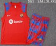2023-2024 Barcelona Club red blue soccer vest uniforms D842
