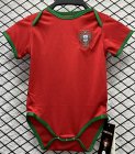 Portugal team red soccer baby clothes home