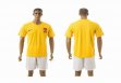 2015-2016 Guangzhou Evergrande club yellow soccer jerseys away