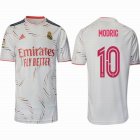 2021-2022 Real Madrid club thailand version #10 MODRIC white soccer uniforms home