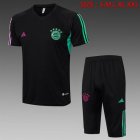 2023-2024 Bayern Munich club black soccer Training clothes D829