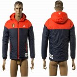 2016 Belgium red black cotton-padded clothes