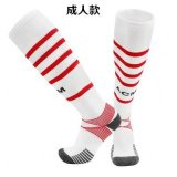 2022 AC Milan Club white soccer socks