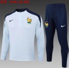 2024-2025 France team white blue with Long Trousers B922