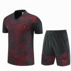 2023 Manchester city red black Training soccer jerseys