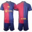 2024-2025 Barcelona club red blue soccer jerseys home