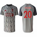 2018-2019 Liverpool Thailand Version #20 LALLANA Gray soccer jersey away