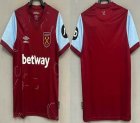 2023-2024 West Ham United thailand version red soccer jerseys home