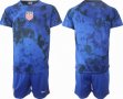 2022 World Cup United States team blue soccer jerseys away
